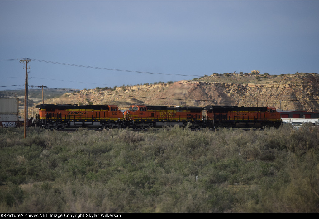 BNSF 3970, 4064, and 8214